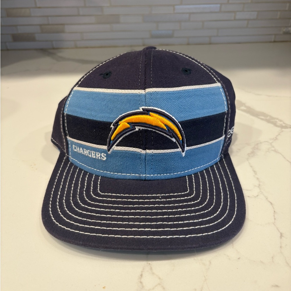Los Angeles Chargers NFL Navy and Blue Reebok Hat Cap size S/M